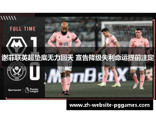 谢菲联英超垫底无力回天 宣告降级失利命运提前注定